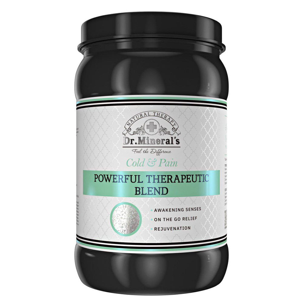 Dr. Minerals, Соль для ванн Powerful Therapeutic Blend (мощная терапевтическая смесь) ,банка 3000 грамм #1