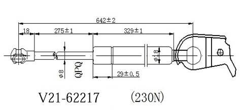 JETT Капот, арт. V2162217, 1 шт. #1