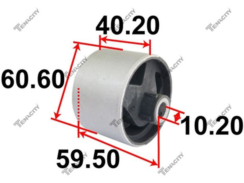 Сайлентблок опоры редуктора резиновый (2681) Tenacity AWSMI1209 ...