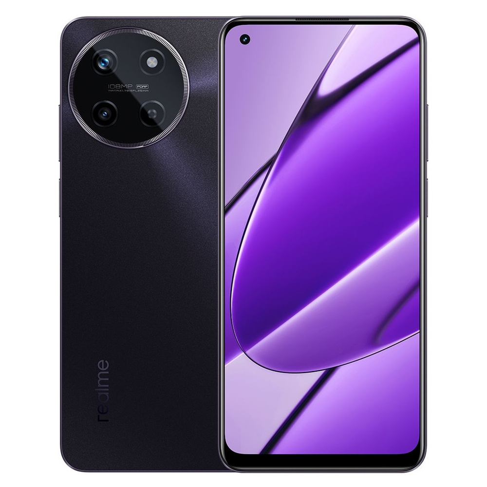 realme Смартфон 11 8/256 ГБ, черный #1