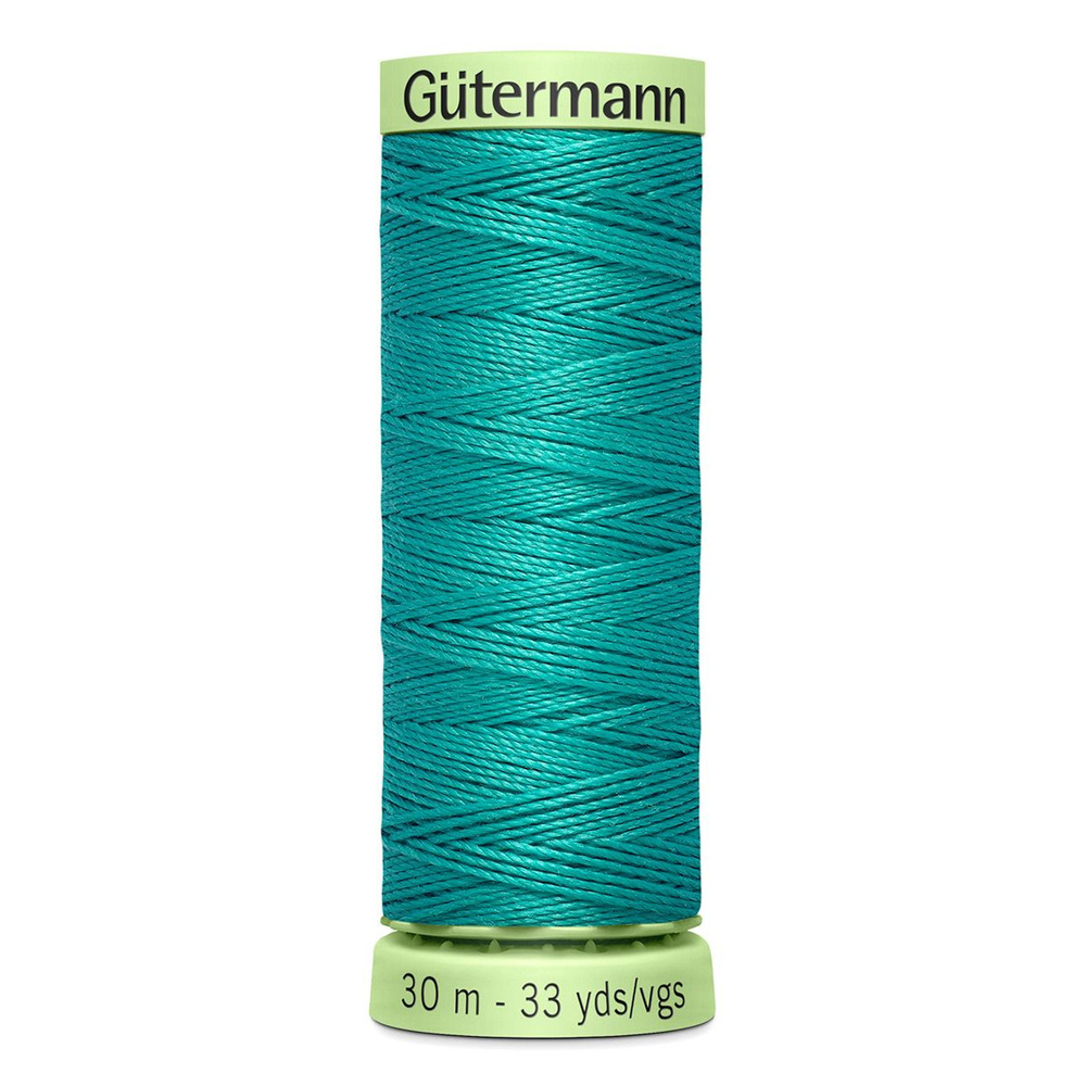 Нить Top Stitch 30 для отстрочки 30м 100% п/э Gutermann 235 (изумрудный)  #1