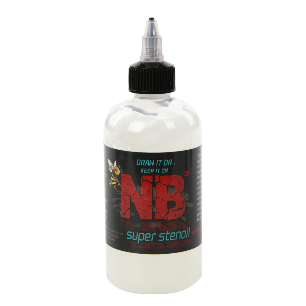 Тату трансферный гель для перевода рисунка на кожу NB BEE Tattoo Stencil Transfer Cream, 220 мл  #1