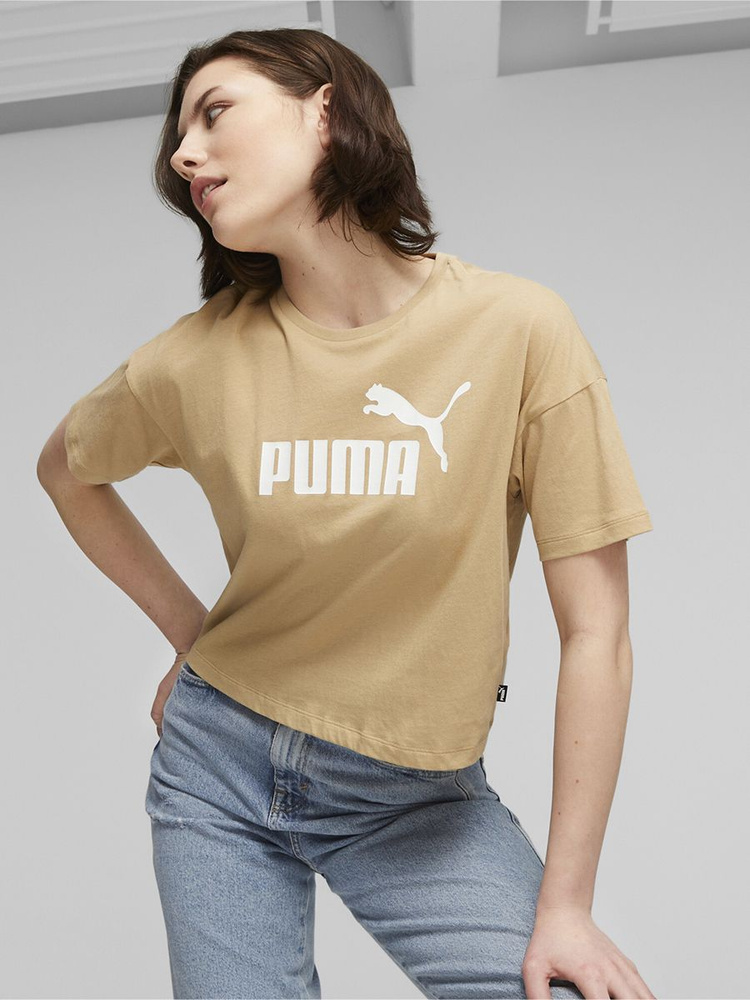 Топ PUMA ESS Cropped Logo Tee #1