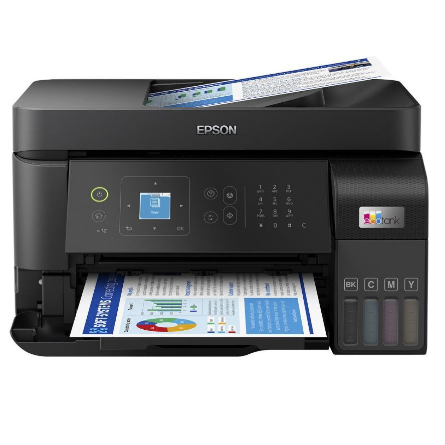 Epson МФУ Струйное L5590, черный #1