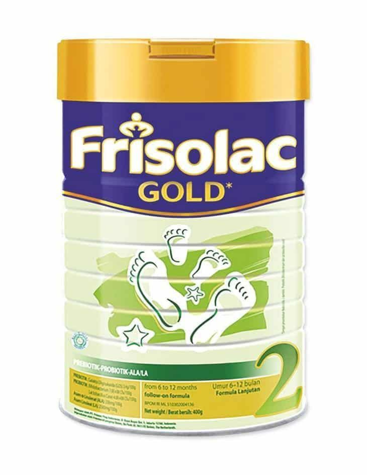 Смесь Friso Frisolaс Gold 2, с 6 до 12 месяцев, 800 г #1