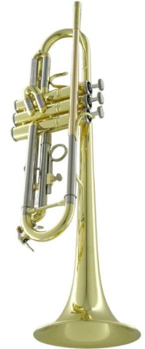 Труба Bb CarolBrass CTR-3250H-YSS-Bb-L #1