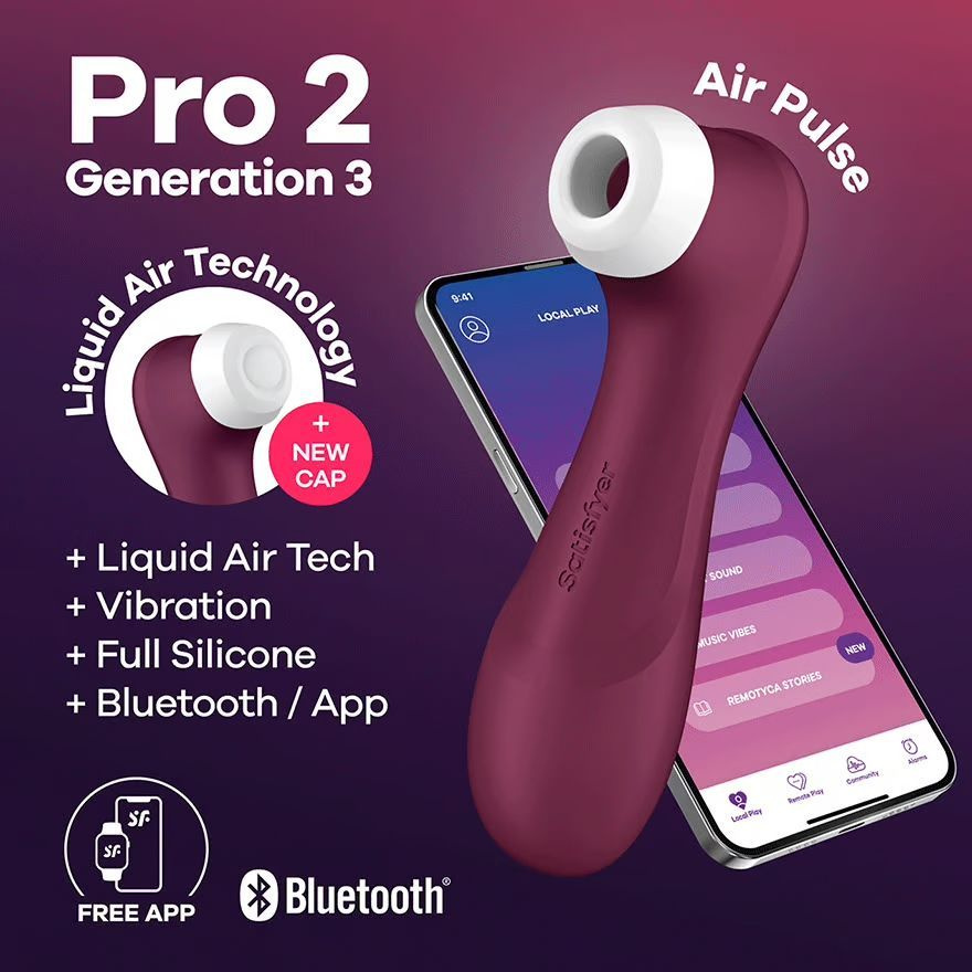 Вибратор Satisfyer Pro 2 Generation 3 + bluetooth #1