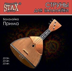 Струны для балалайки прима STAX БП-1 #1