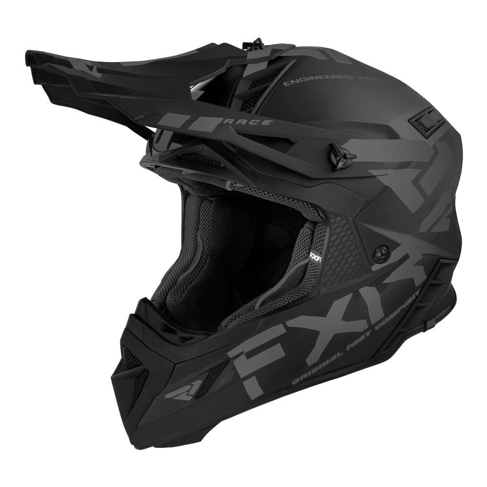 FXR Шлем для снегохода, цвет: черный, размер: S #1