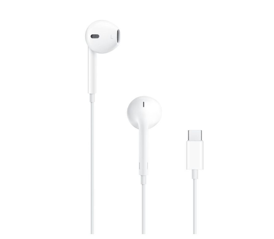 Apple Наушники проводные с микрофоном Apple AirPods, USB Type-C, белый  #1