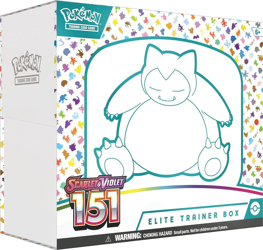 Pokemon: Набор карточек 151 Elite Trainer Box (Scarlet & Violet) #1