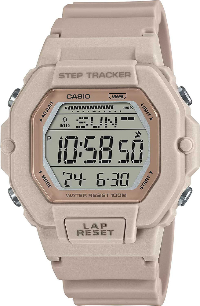 Часы наручные женские Casio LWS-2200H-4A #1