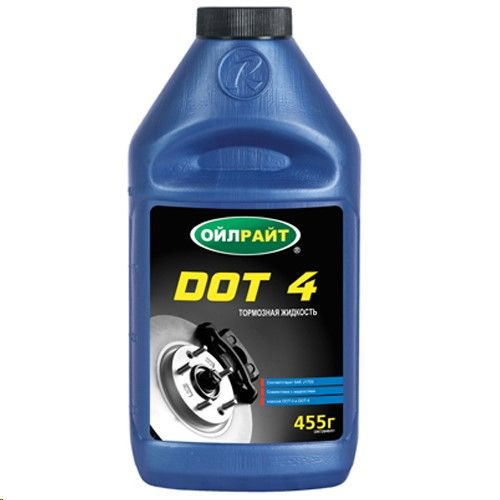 Жидкость тормозная 455 гр DOT-4 #1