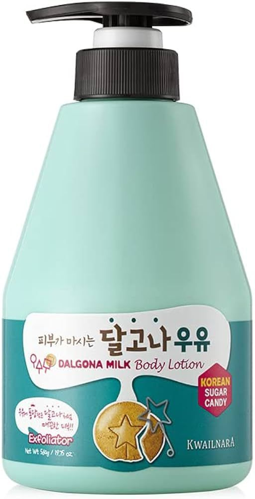 Welcos Kwailnara Dalgona Milk Body Lotion увлажняющий лосьон для тела с ароматом дальгона (560мл.)  #1