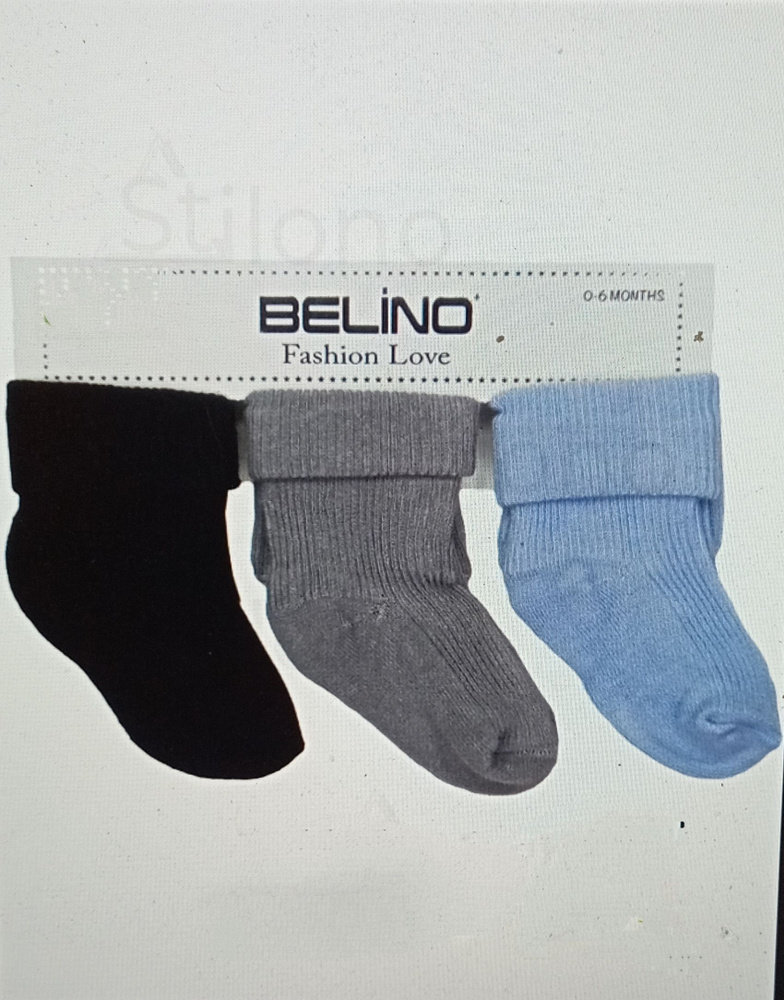 Комплект носков Belino Fashion Love, 3 пары #1