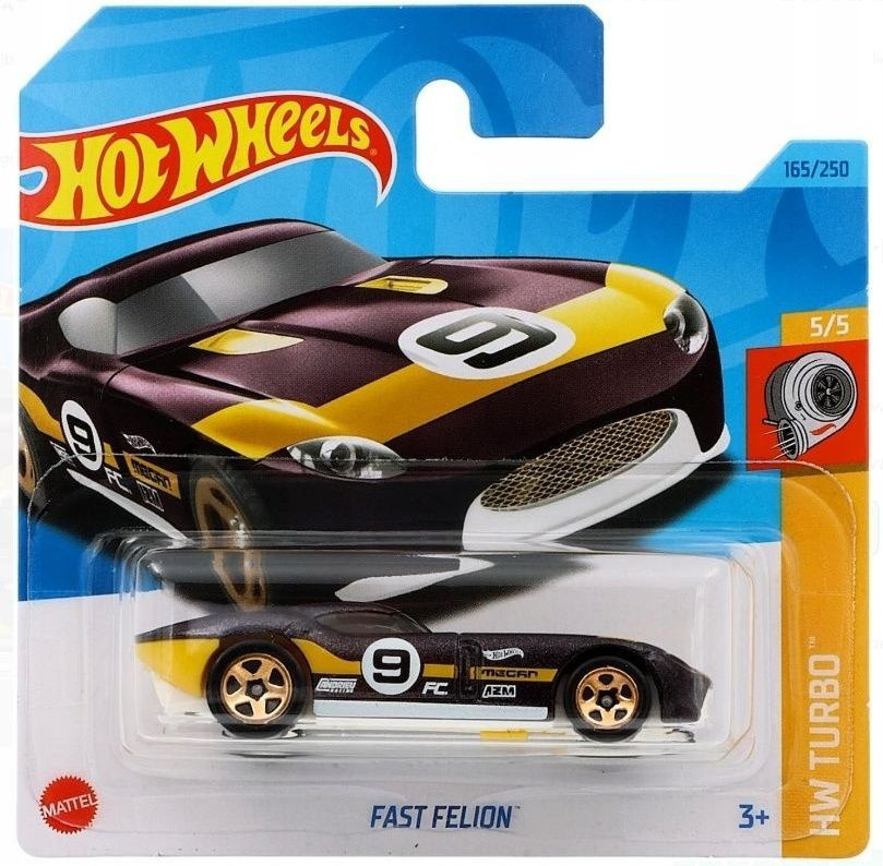 Игрушечная машинка Hot Wheels Fast FeLion Metalflake Dark Maroon (базовая коллекция 2023 г, 165/250) #1