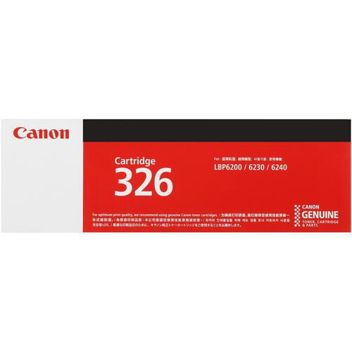 Картридж лазерный Canon 326 черный оригинальный, 2100 стр, 1 шт  #1