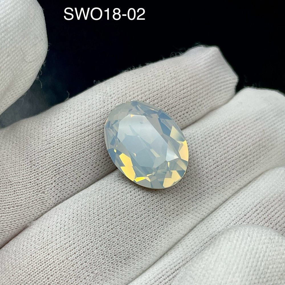 4120 Oval Fancy Stone Swarovski 18х13мм - 1шт/уп. Стразы-овальные пришивные, производство Австрия, в #1