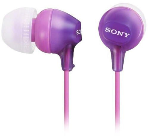 Проводная гарнитура Sony MDR-EX15APV фиолетовый #1