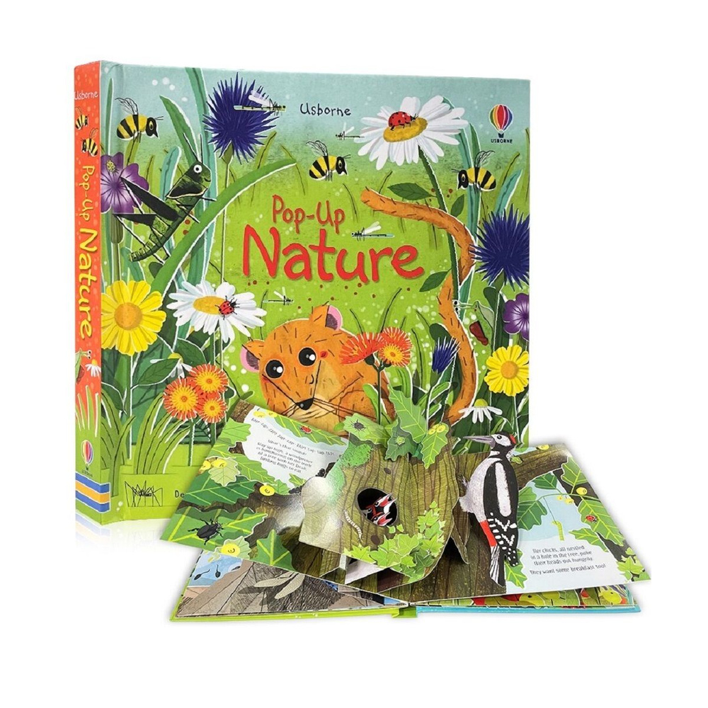 Природа. Книга-панорама - Pop up Nature. Pop up Usborne. Pop-Up book #1