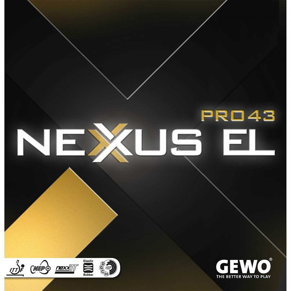 Накладка для теннисной ракетки Gewo NEXXUS EL PRO 43 max красная #1