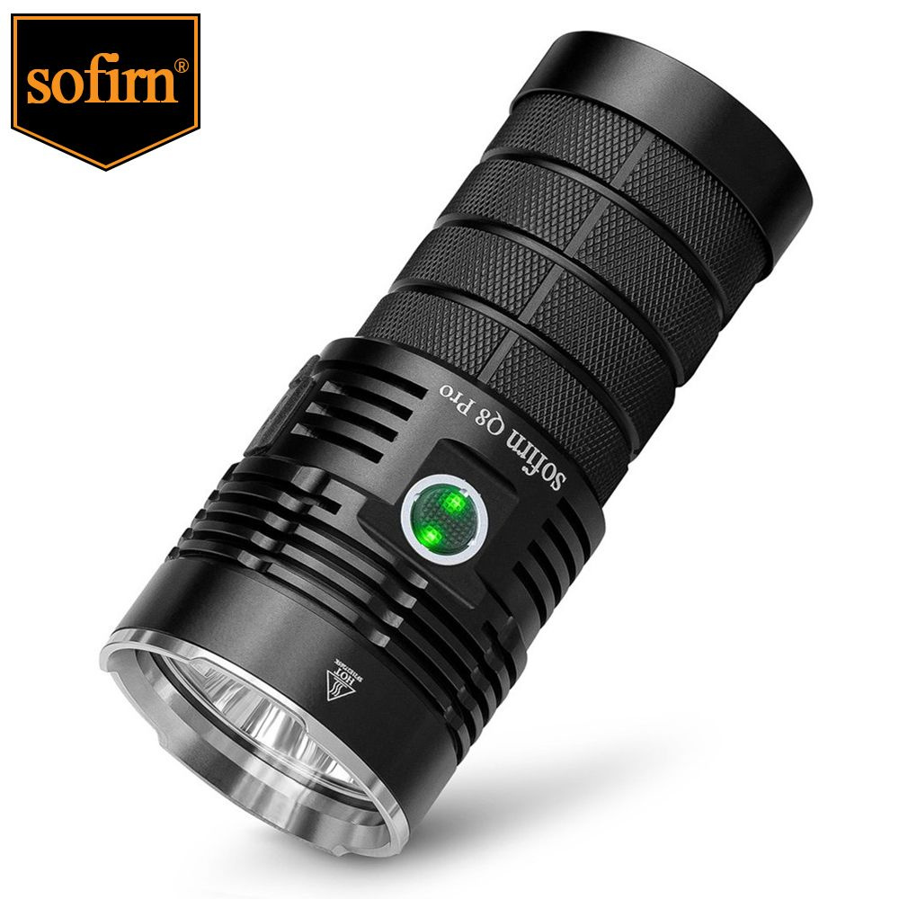 Sofirn Q8 Pro 6000K XHP50B Мощный 11000 лм фонарь USB C перезаряжаемый 18650 фонарик 4* XHP50.2 LED с #1