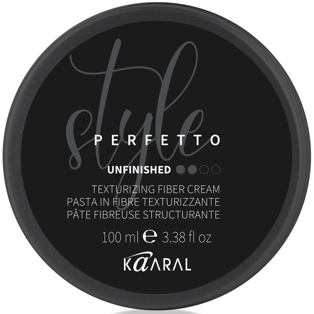 Kaaral STYLE Perfetto Волокнистая паста для текстурирования волос UNFINISHED TEXTURIZING FIBER CREAM #1