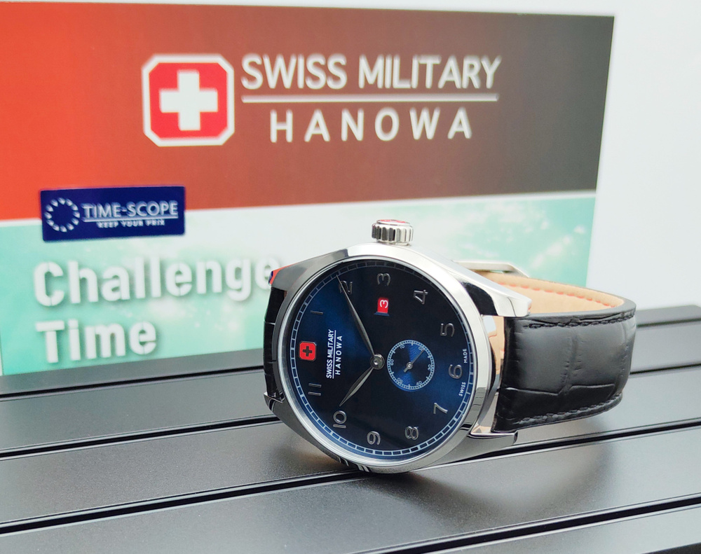 Часы наручные мужские Swiss Military Hanowa Lynx SMWGB0000701. Кварцевые часы для мужчин производства #1