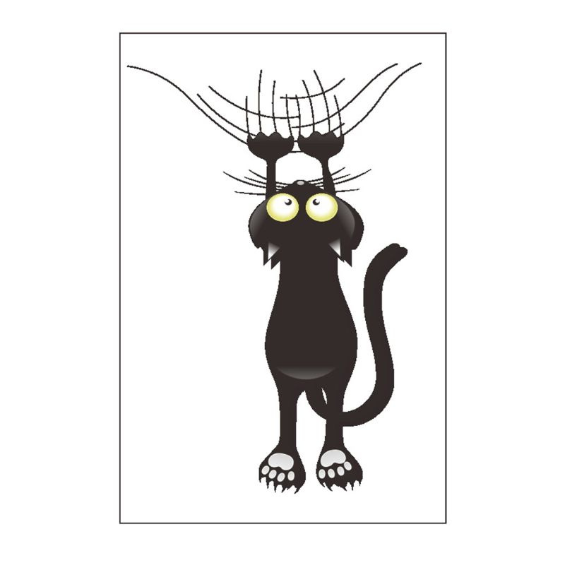 (1) Забавный черный висячий кот - купить с доставкой по выгодным ценам ...