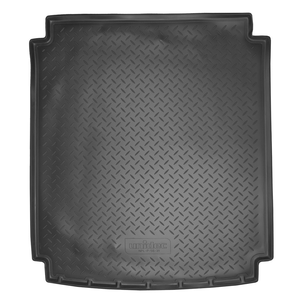 Коврик в багажник для Mercedes-Benz GL (X164) (2006-2012) / коврик для багажника с бортиком подходит #1
