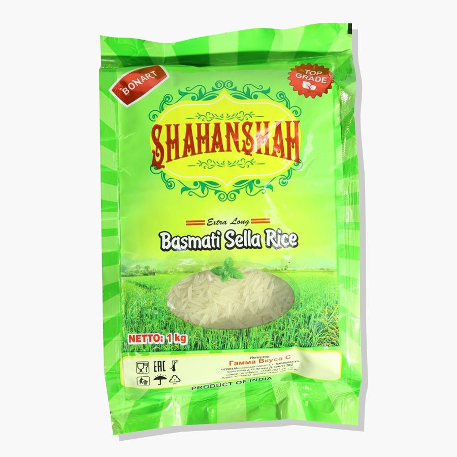 Рис для плова Басмати индийский Shahanshah 1 кг #1