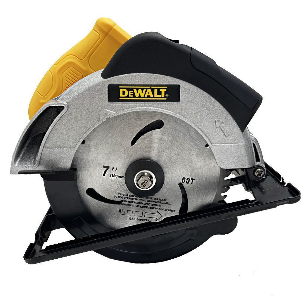 Дисковая пила Dewalt 185MM 1800 Wt с лазером - надежный помощник для профессиональных работ.  #1