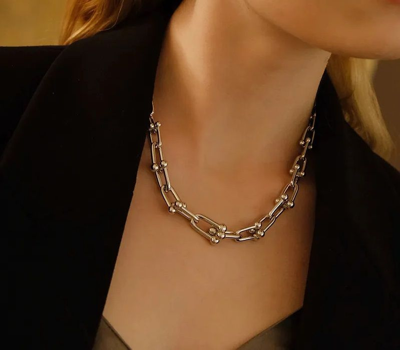 Женское колье- чокер Secret Style в стиле Tiffany /Современное ожерелье как Тиффани /Подвеска на шею, #1