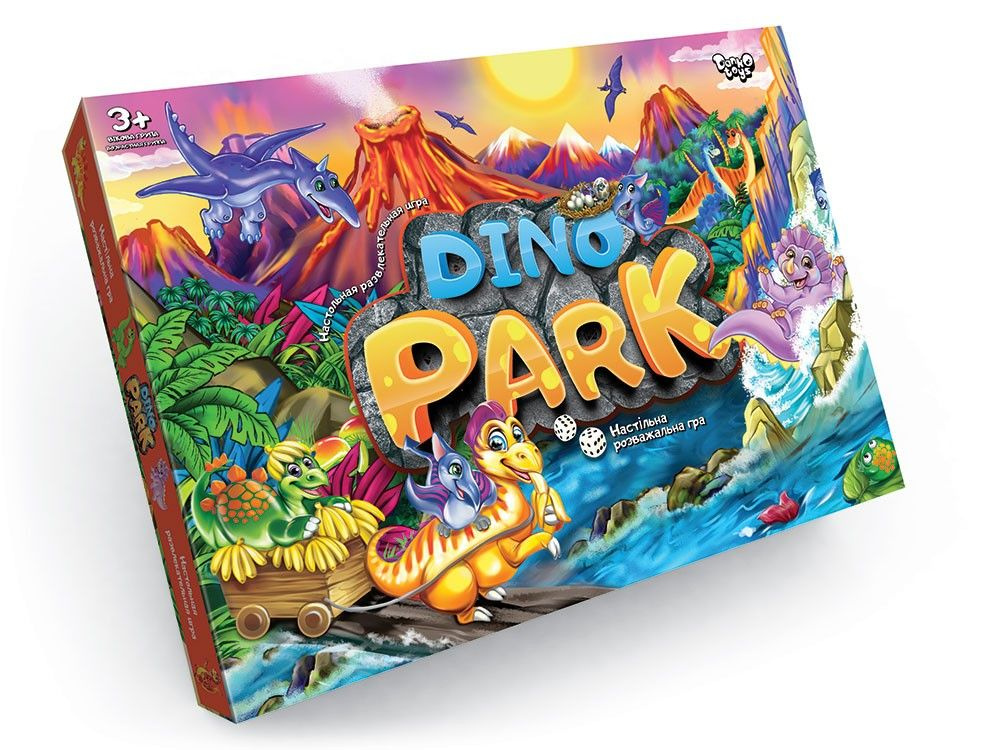 Настольная развлекательная игра серии Dino Park / Danko Toys #1
