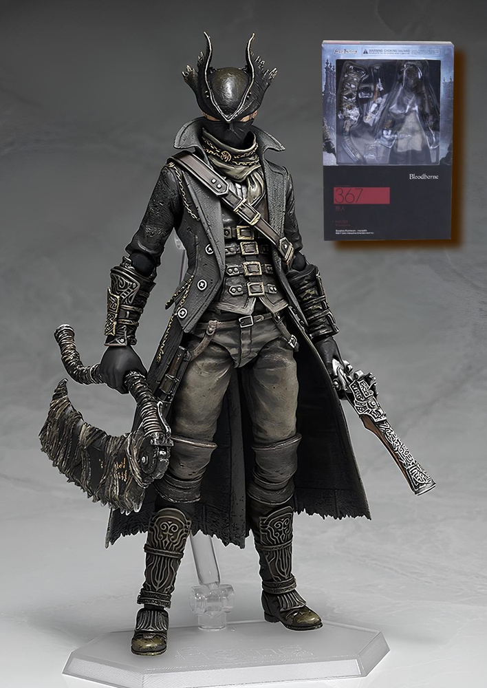 Фигурка Бладборн охотник / Bloodborne Hunter figma 367 (15см) #1