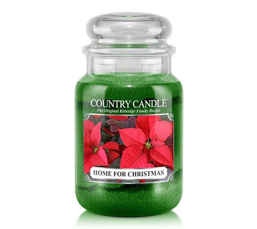 Country Candle Свеча ароматическая "Дом на рождество", 19 см х 11 см, 1 шт  #1