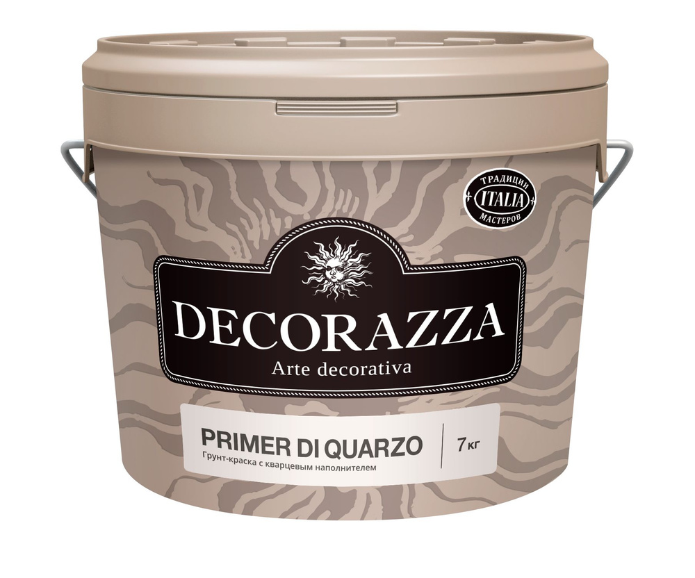 Кварцевый грунт Decorazza Primer di Quarzo под Art Beton 11-06,7 кг #1