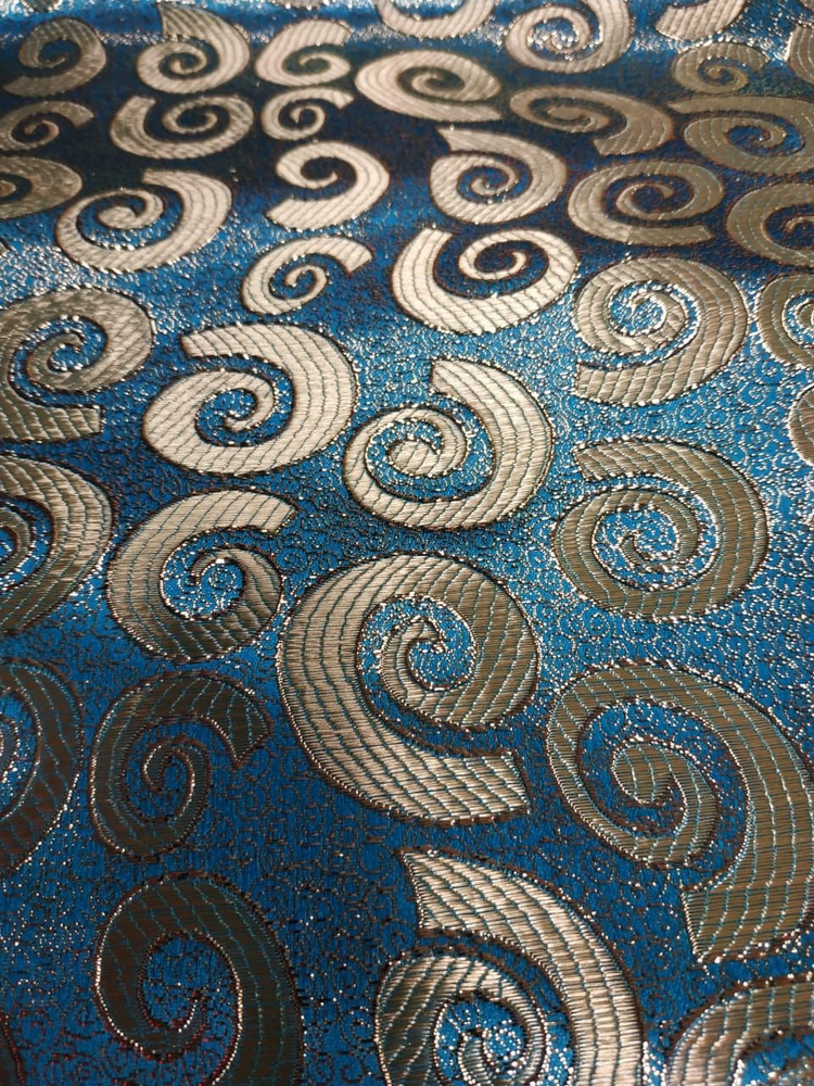 Ткань для шитья Парча Жаккард, отрез 1м,ширина 145 см. #1