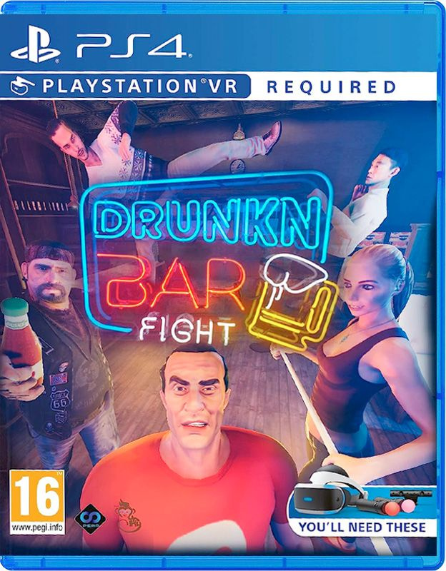 Игра Drunkn Bar Fight - только для PS VR (PlayStation 4, Английская версия)  #1