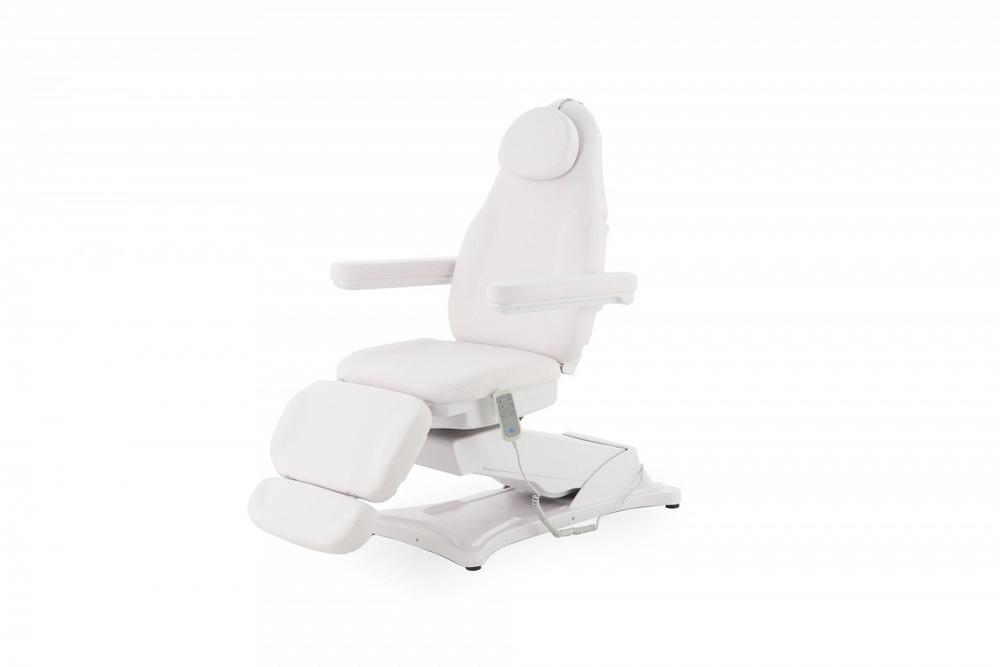 Косметологическое кресло электрическое с 4 электромоторами Med-Mos ММКК-4 КО-184DP (кремовый)  #1