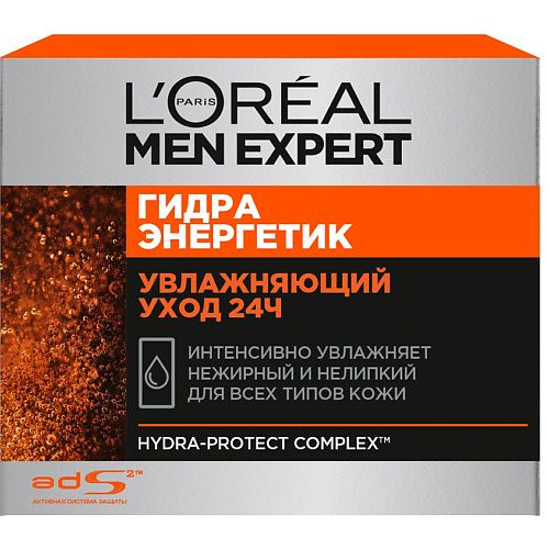 L'OREAL PARIS Men Expert Гидра Энергетик Крем для лица "Увлажняющий уход 24ч", мужской, для всех типов #1