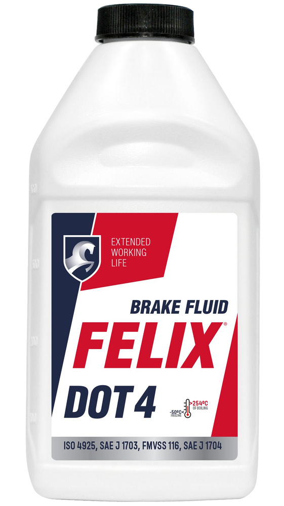 Тормозная жидкость Felix Dot 4 455гр #1