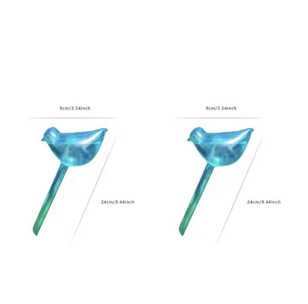 Автополив для комнатных цветов птица голубая 2 шт. #1