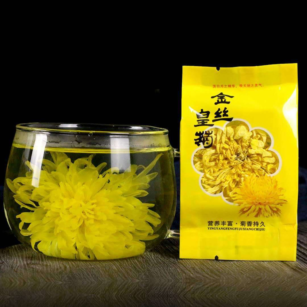 Китайский травяной чай "Желтая императорская хризантема", 25 грамм, 8 уп  #1