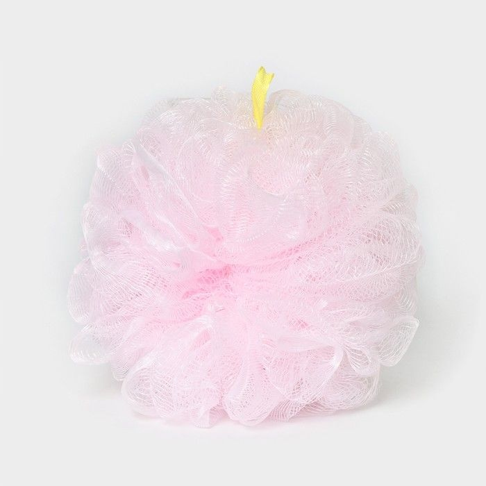 Мочалка - шар для тела CUPELLIA SPA, 50 грамм, цвет розовый, 3 штуки  #1