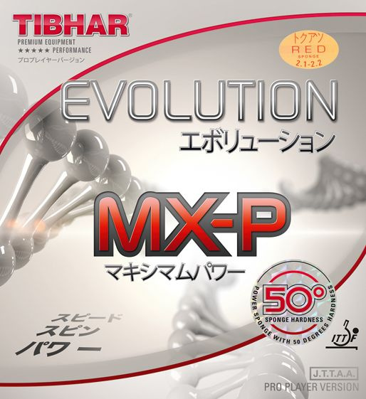 Накладка для ракетки Tibhar Evolution MX-P 50 (2.1 red) #1