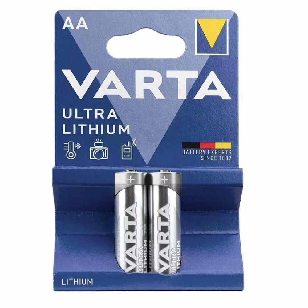 Батарейка FR6/AA Varta ULTRA Lithium BL2 , 2шт. #1