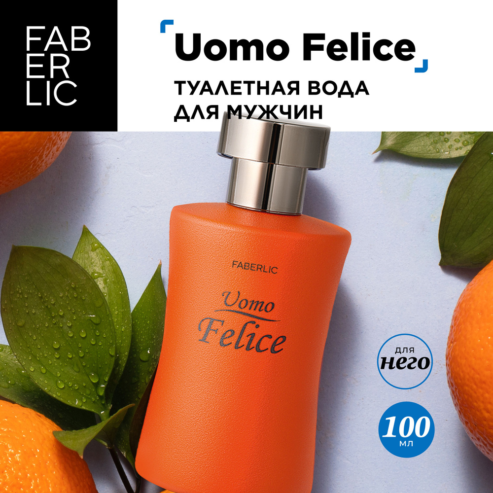 Faberlic Туалетная вода Uomo Felice 100 мл #1