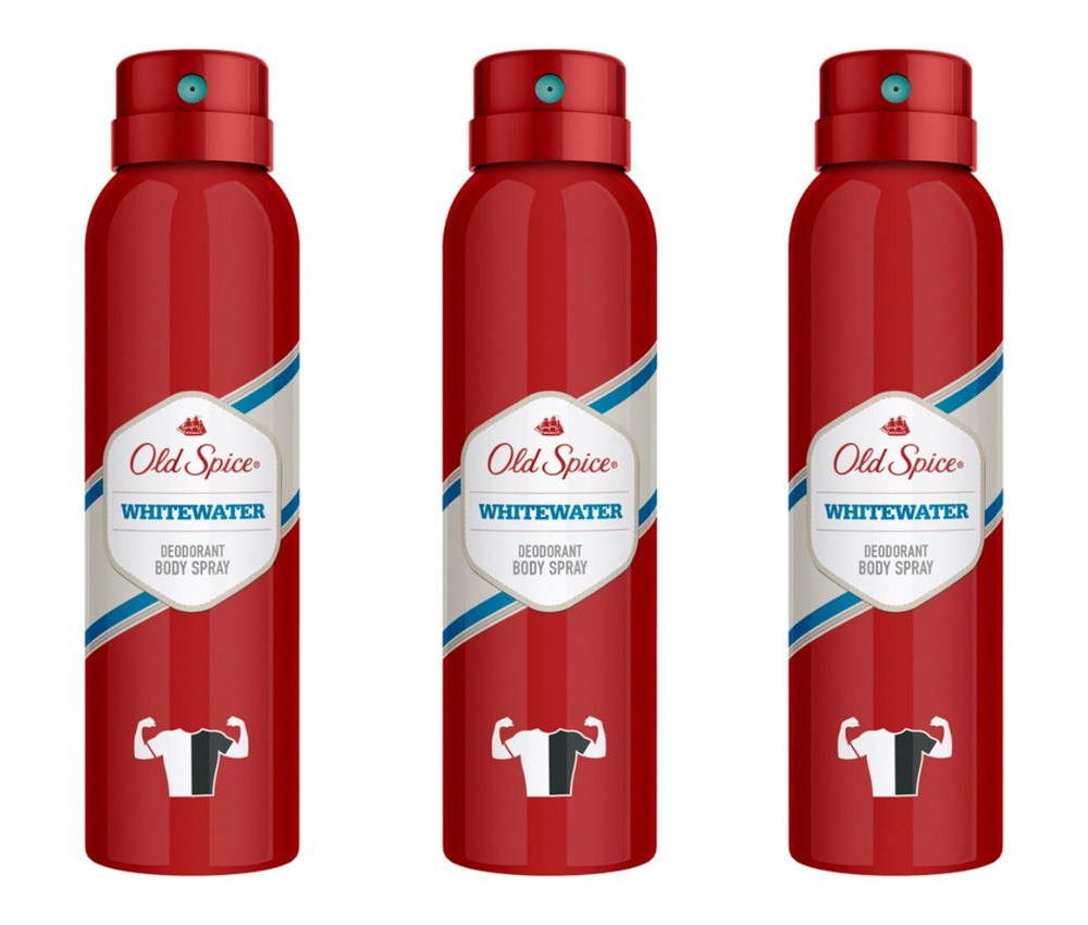 Old Spice Дезодорант мужской Whitewater, 150 мл, 3 шт #1