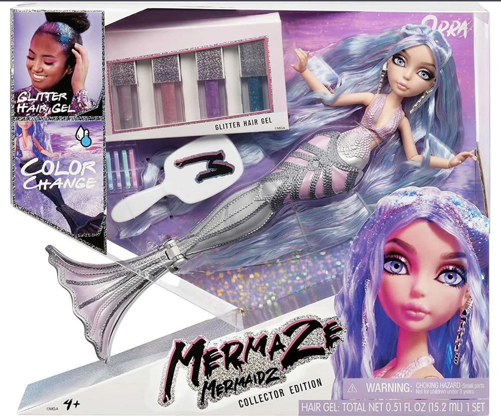 Mermaze Mermaidz Кукла-русалка Orra Fashion Doll Deluxe меняющая цвет 580843 #1